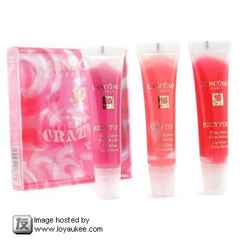 Lancome - Lip Color - 3 Juicy Lip Gloss Set