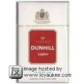Dunhill Light Cigarettes