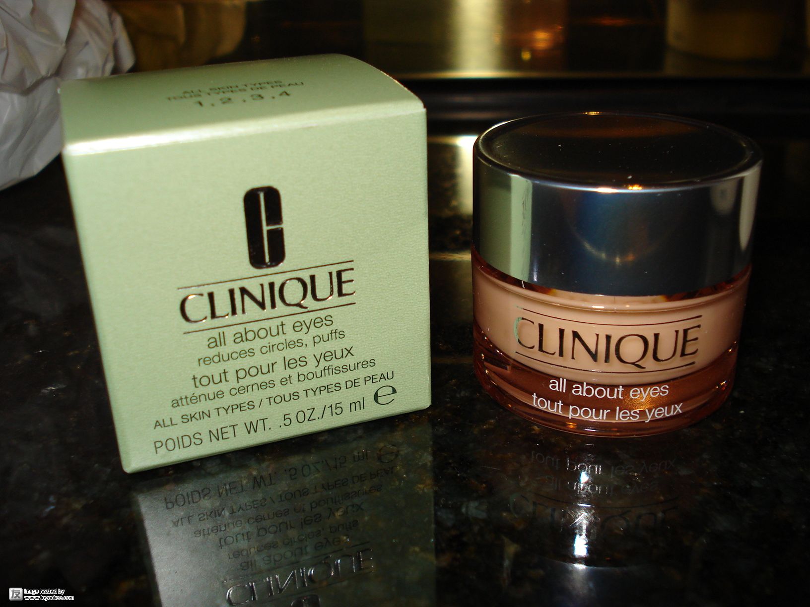 CLINIQUE ALL ABOUT EYES RICH, full size 0.5 oz